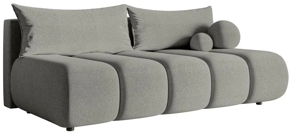 Háromszemélyes kanapé Didier mini (szürke + fekete) . 1100572