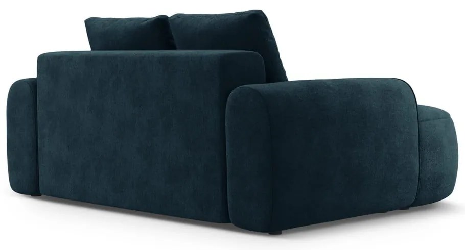 Petróleum színű bársony kanapé 175 cm Linz – Cosmopolitan Design