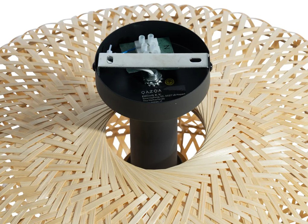 Keleti bambusz mennyezeti lámpa - Ostrava dupla