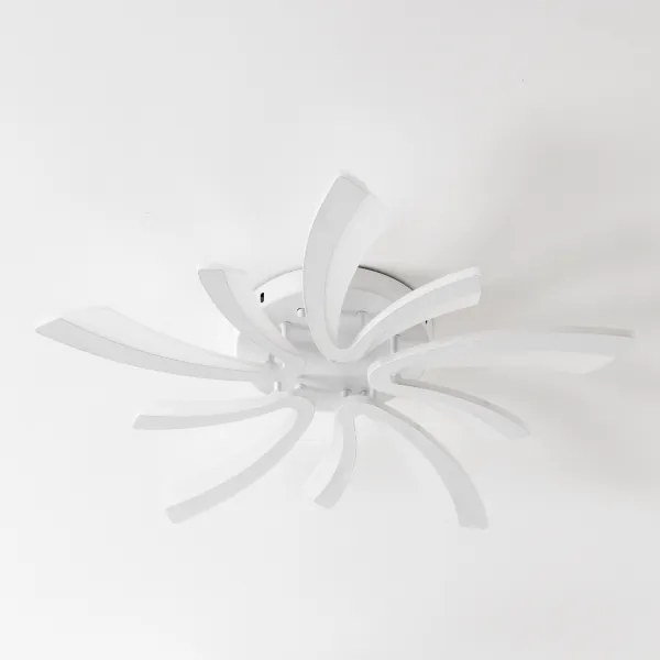 Brilagi - LED Dimmelhető felületre szerelhető csillár TWIST LED/55W/230V 3000-6500K fehér + távirányító