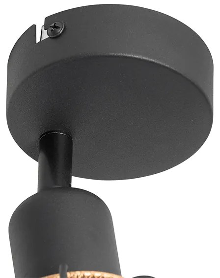 Design mennyezeti lámpa fekete arannyal - Noud