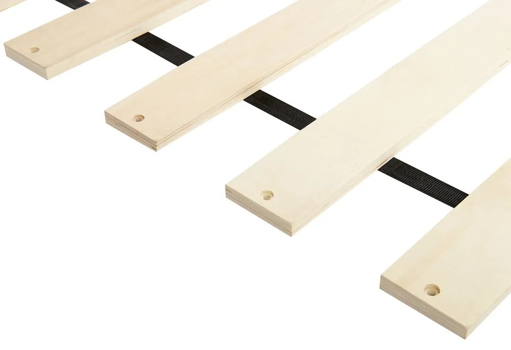 Franciaágy 140 cm ROLLA (ágyráccsal) (világosszürke). 1007494