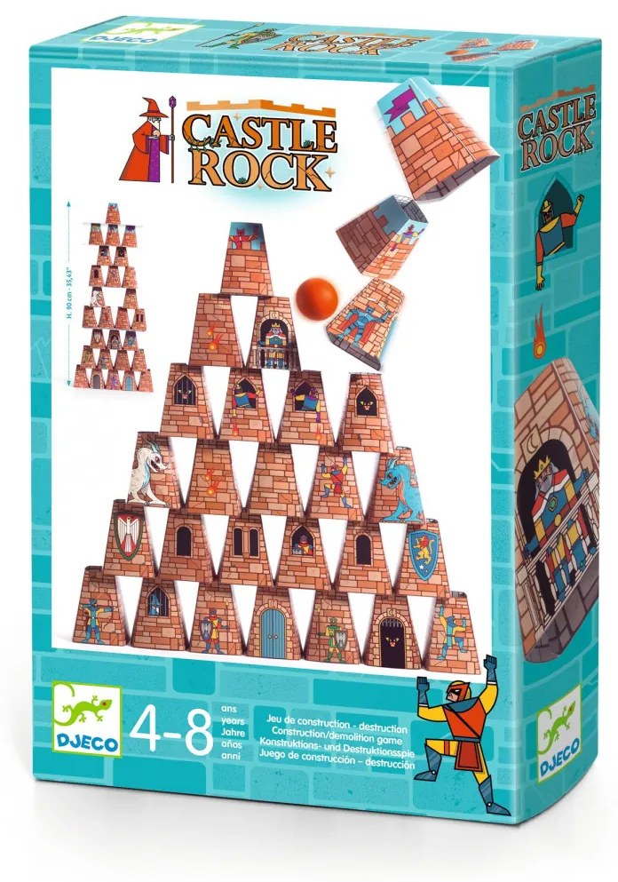 Célba dobó játék - Épít-rombol - Castle Rock