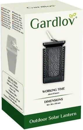 Vízálló szolár lámpa - Gardlov