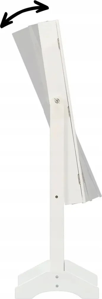 Ékszertartó szekrény tükörrel 34 x 35,5 x 120 cm