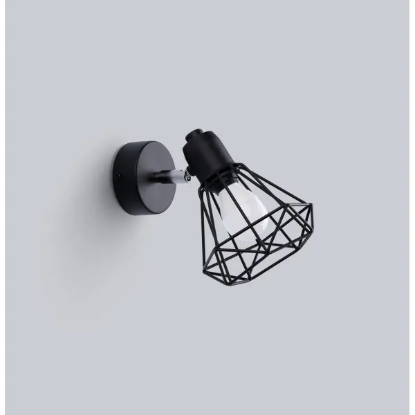 Sollux SL.1105 - Fali spotlámpa ARTEMIS 1xE14/40W/230V fekete