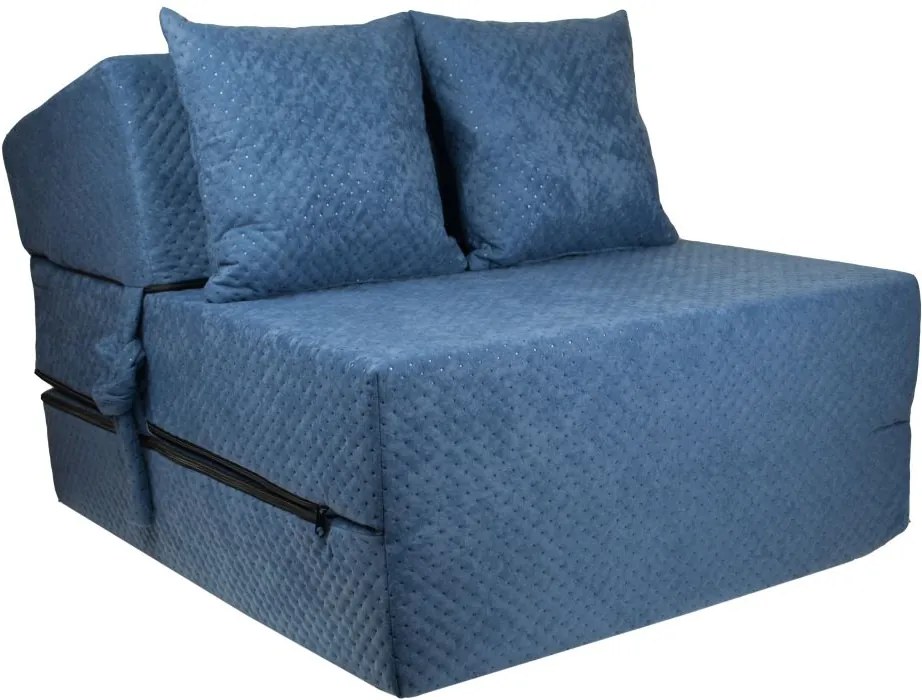 FI Strukturált összehajtható matrac - 200x15x70 cm Szín: Szürke