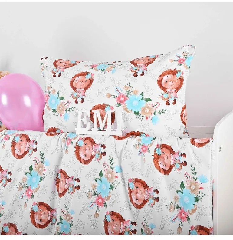 EMI Moncsicsi gyermek pamut ágyneműhuzat, Gyerekgarnitúra 90x130 + 45x65