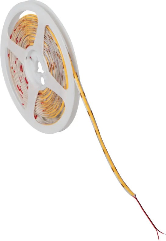 Led szalag slim - keskeny kivitel 24V, IP20, meleg fehér, 5m