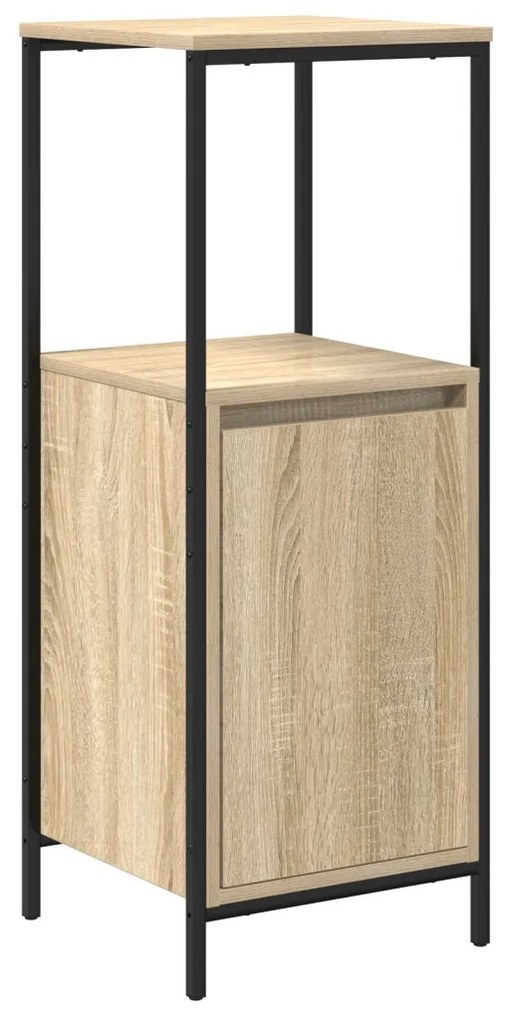 Fürdőszoba bútor szett 5 pcs Bézs 76.5 x 35 x 95 cm Faanyag