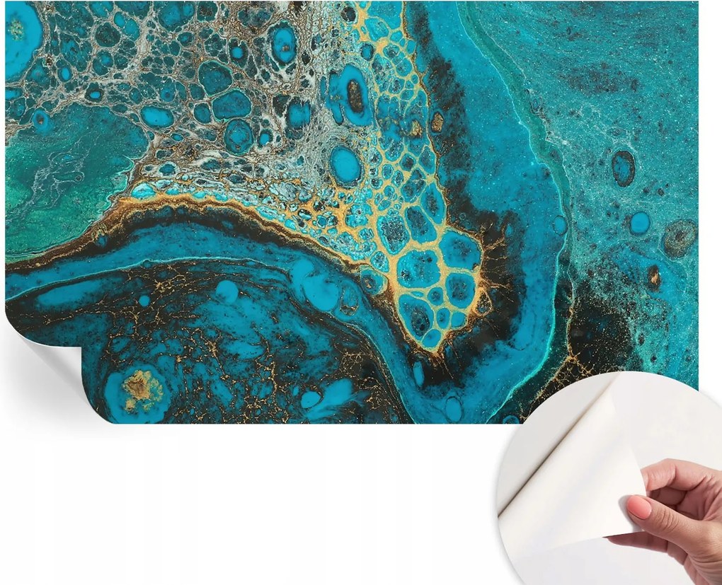 Fotótapéta Falra az előszoba konyhájába Absztrakt szerkezet 416x254