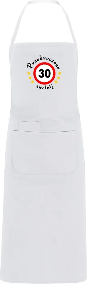 Konyhai kötény hímzéssel ajándék 30. születésnapra Hímzés 30db