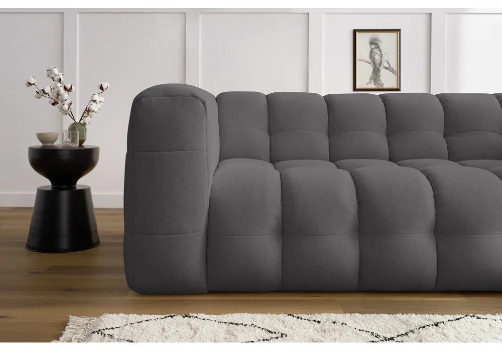 Sötétszürke kanapé 232 cm Cloud – Bobochic Paris