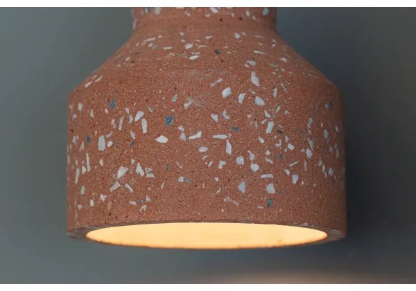 Klausen 111038 - RESIN lógó 1xE27/11W/230V rózsaszín/fekete