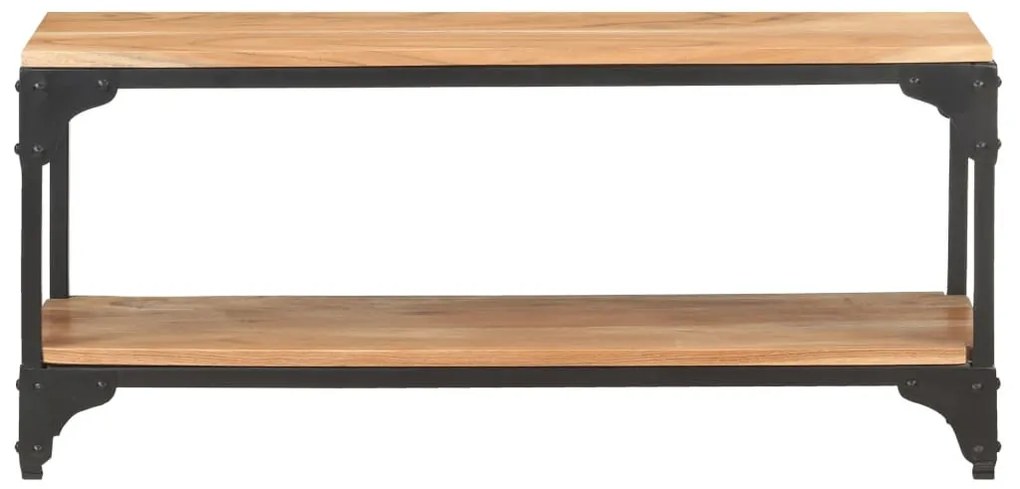 Tömör akácfa dohányzóasztal 90 x 30 x 40 cm