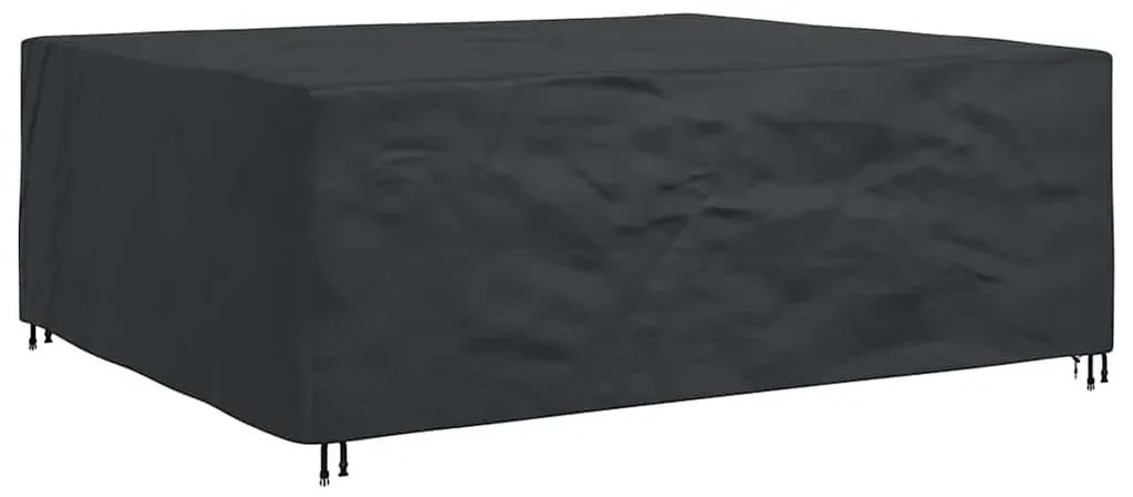 Kültéri bútorhuzat Fekete 300 x 250 x 70 cm 210D