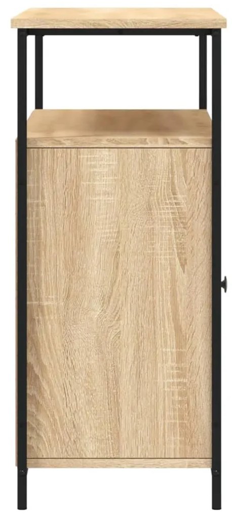 sonoma tölgyfa tálalószekrény 100 x 35 x 80 cm