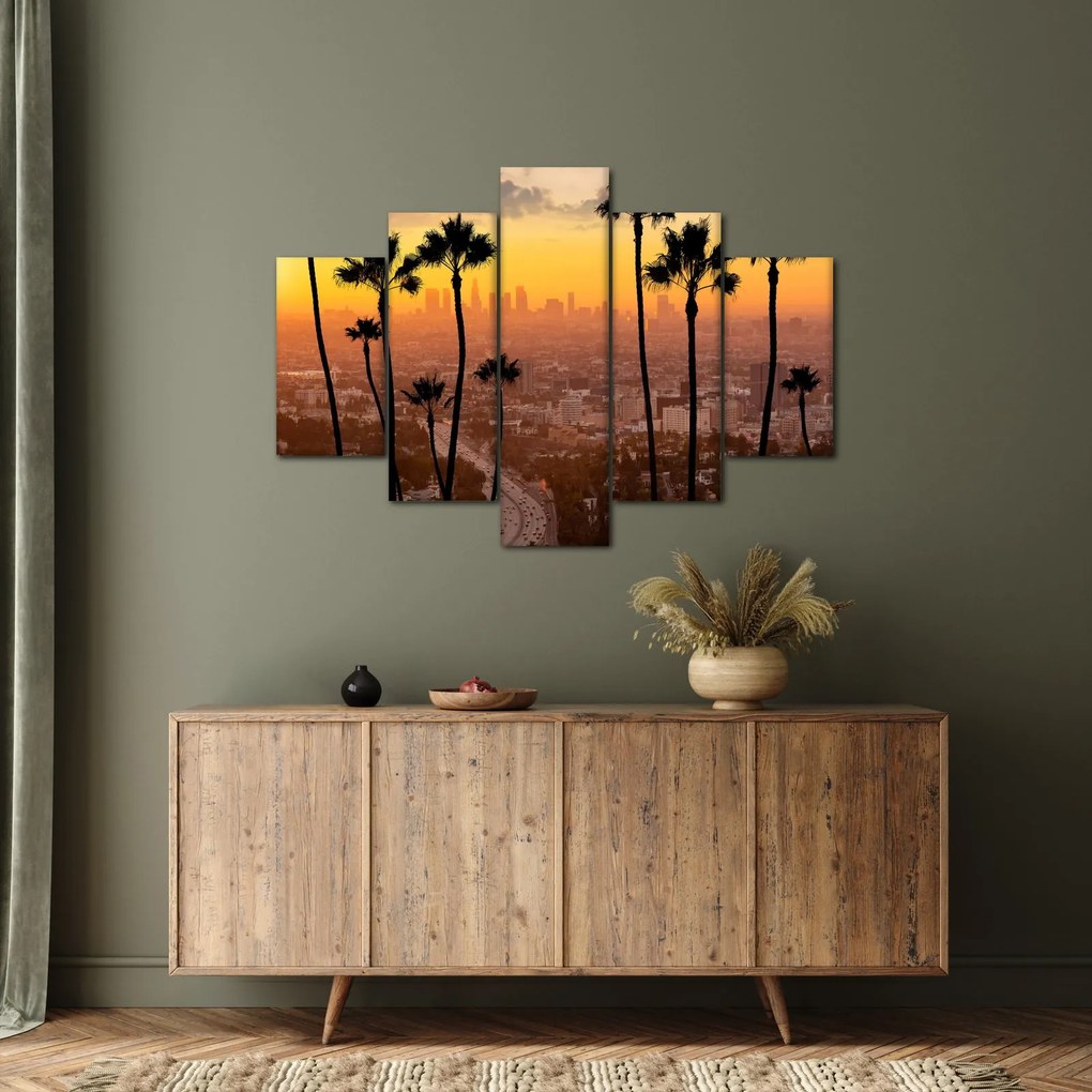 Kép - Los Angeles panorámája (150x105 cm)