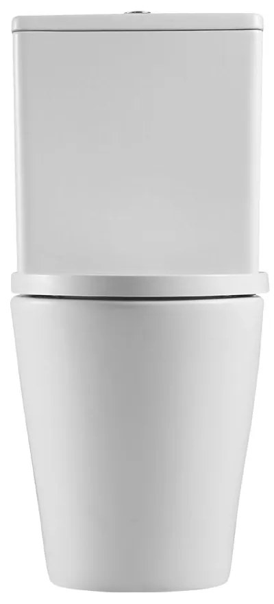 Mereo Mereo, WC kombi vario hulladék, kapucnis, Smart Flush RIMLE, 605x380x825mm, kerámia, incl. tartályok és ülések, MER-VSD91T2