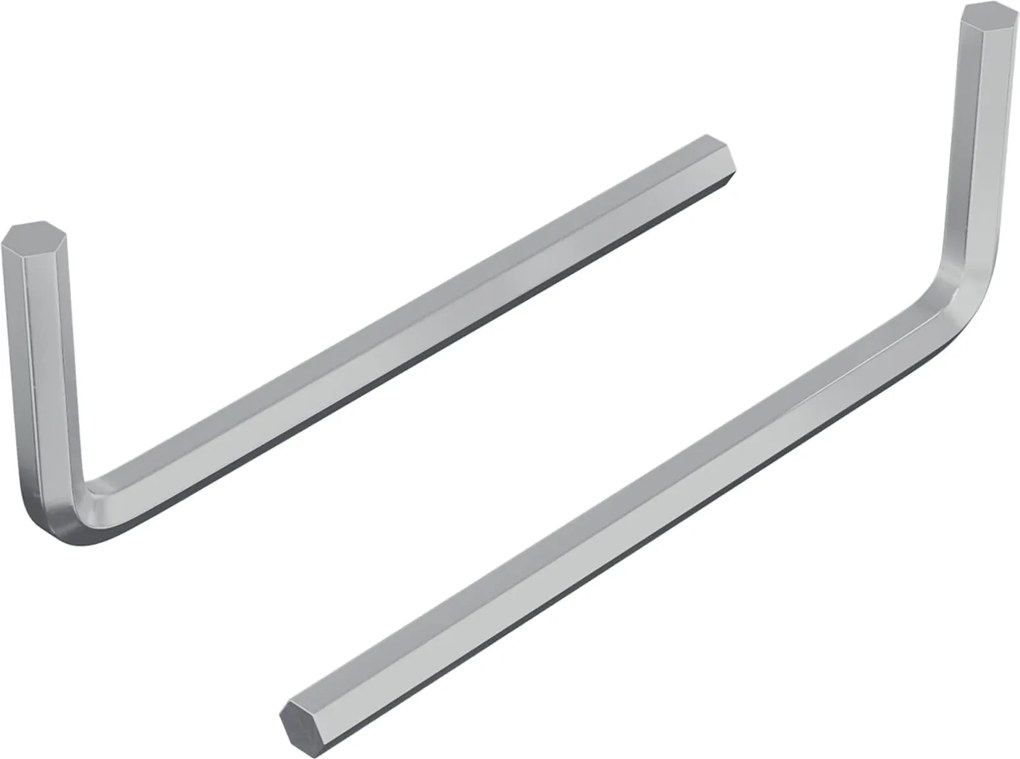 vidaXL Hatos Kulcs 2 pcs Ezüst 32 x 86 mm Acél