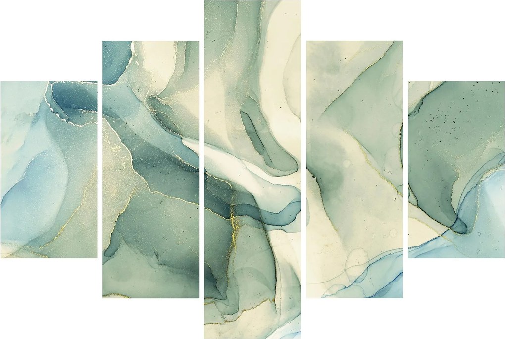 Kép - Tintaabsztrakció 3 (150x105 cm)
