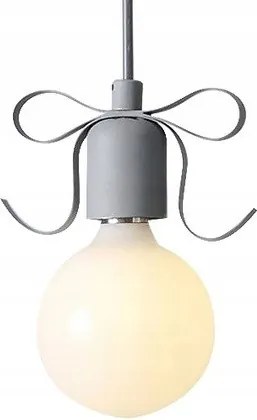 Mennyezeti Lámpa Függeszték Keret Szürke Masni