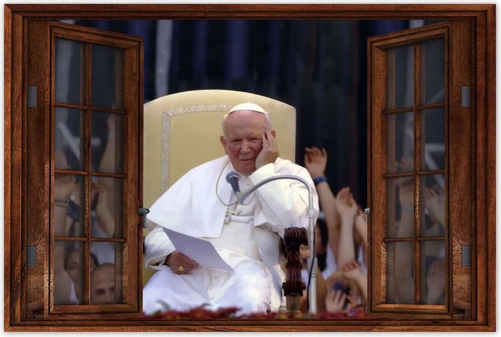 Poszterek 90x60 II. János Pál pápa