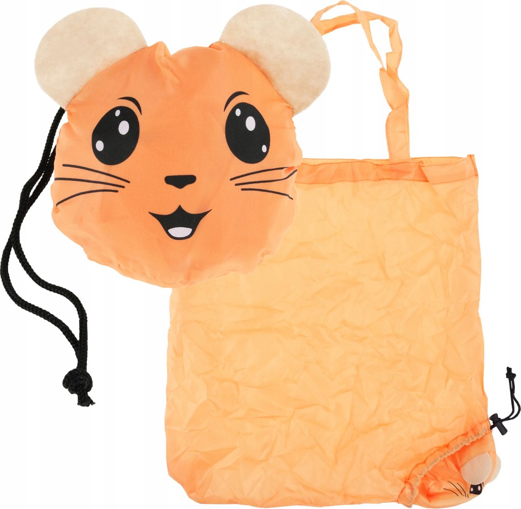 Bevásárló Hálós Táska Összecsukható Többfunkciós Állatos MIX 42X45CM