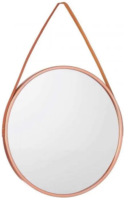 ROSEA kör alakú bronz fali tükör, átmérője 45 cm