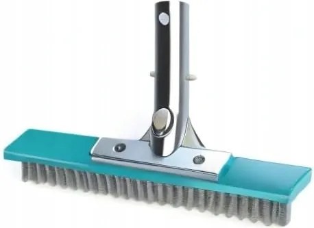 Bayrol Medence kefe 25cm rozsdamentes acél sörték