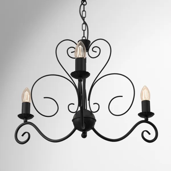 MAURO láncos csillár 3xE14/60W/230V