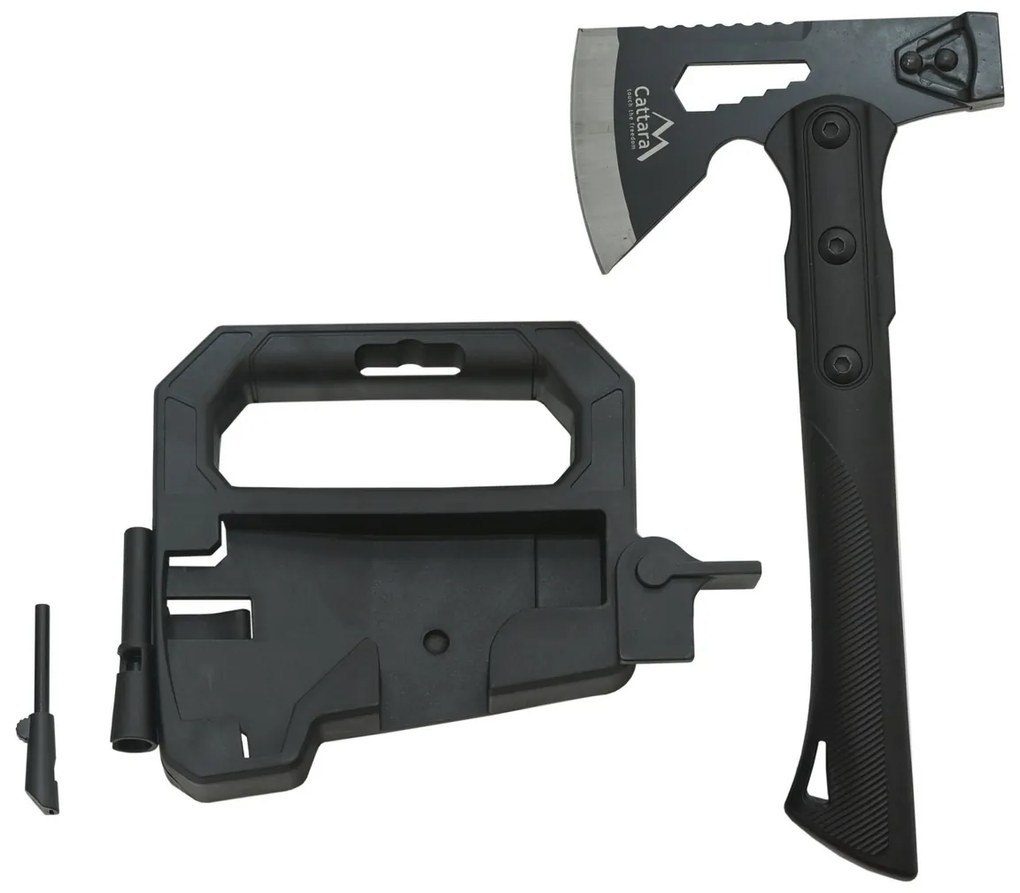 Cattara fejsze acél, fekete, 27 cm