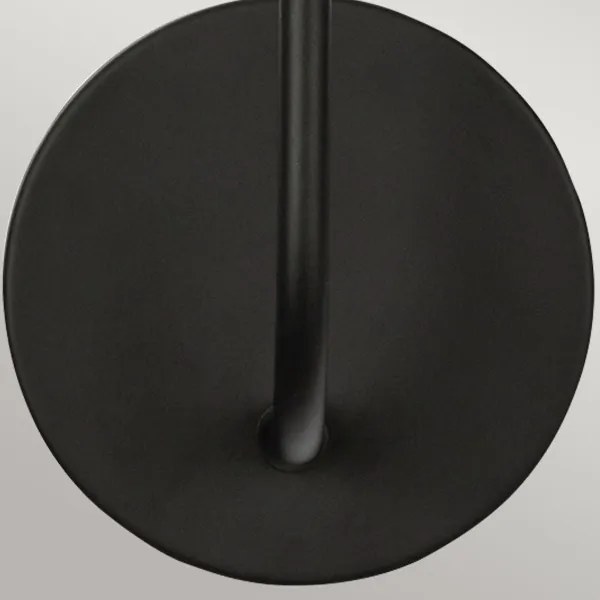 Alora Mood ALM-SYLVIA-1WB-BK-CL - Fali lámpa SYLVIA 1xE14/40W/230V fekete