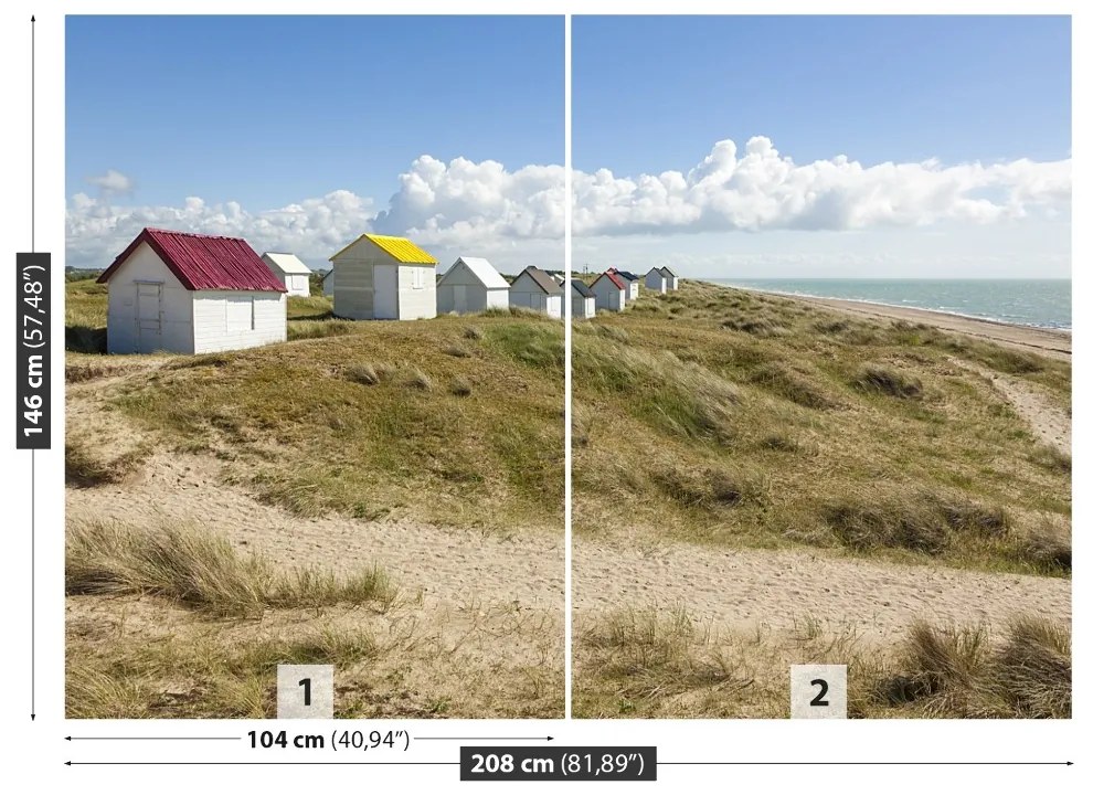 Fotótapéta Beach Dunes 104x70 cm