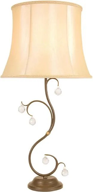 Elstead Lighting LUNETTA LUN-TL-BRONZE Asztali lámpa 1x60W/E27
