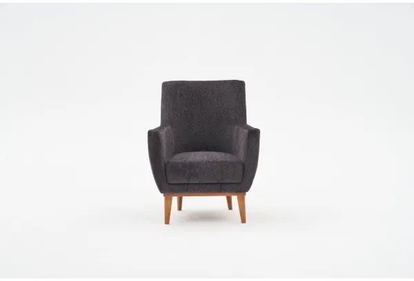 NUPI antracitszürke fotel