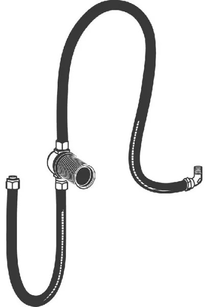 GROHE 28995000 - Bekötőkészlet TALENTOFILL DN 20 fényes króm