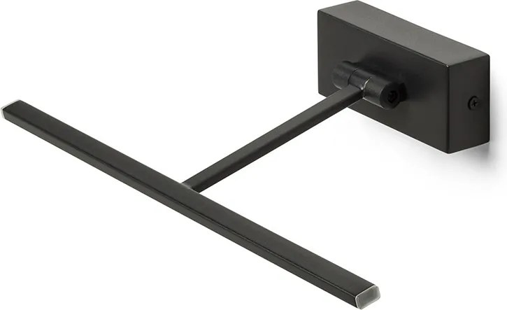 RENDL FRESCO 34 fali lámpa fekete 230V LED 6W 3000K