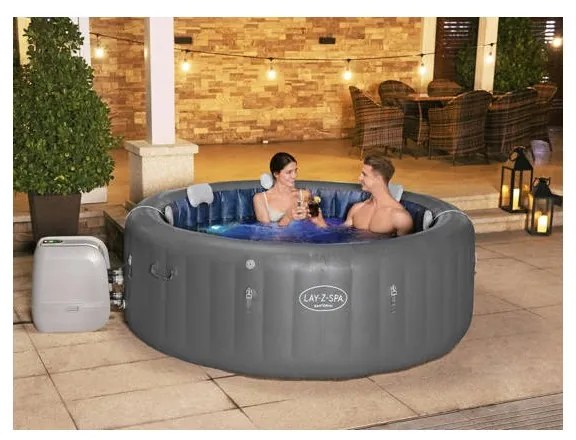 LED jacuzzi Lay-Z-Spa Santorini 7 személyes 216 cm Bestway