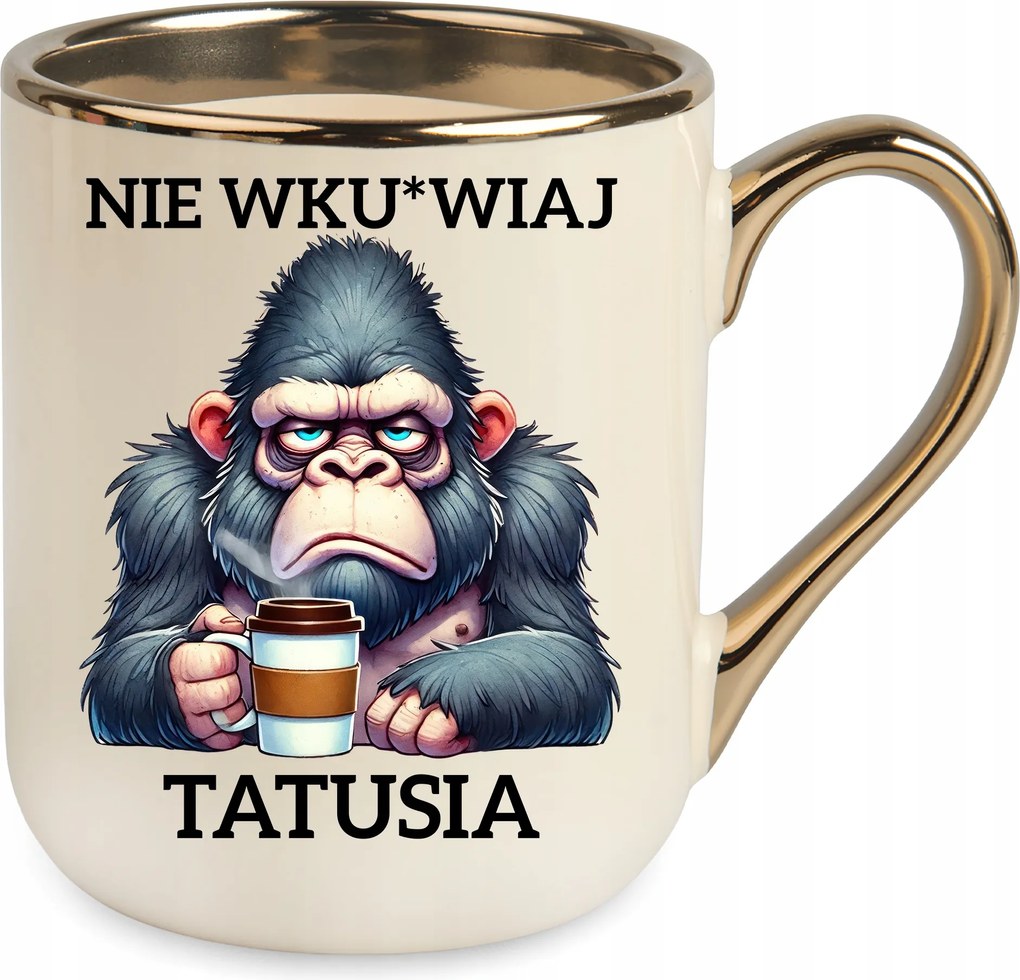 Bögre Elegáns Bézs Ajándék Apák Napja Születésnap Ünnepek Csomagolás