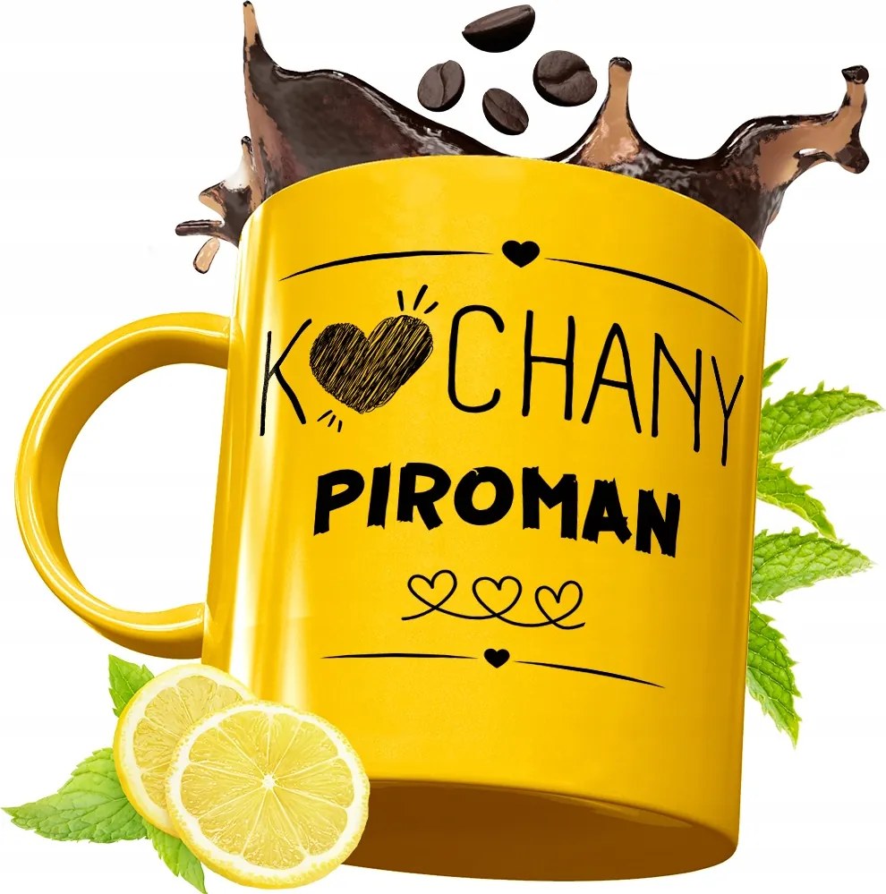 Prémium Arany Bögre Pirománnak Ajándék Nyomtatott Fotóval