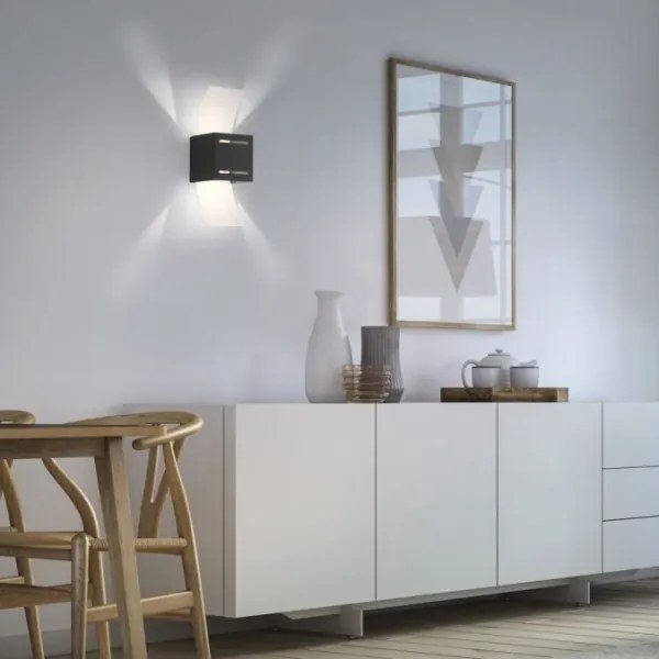 Paul Neuhaus 9007-13 - Fali lámpa ORMA 1xG9/40W/230V fekete