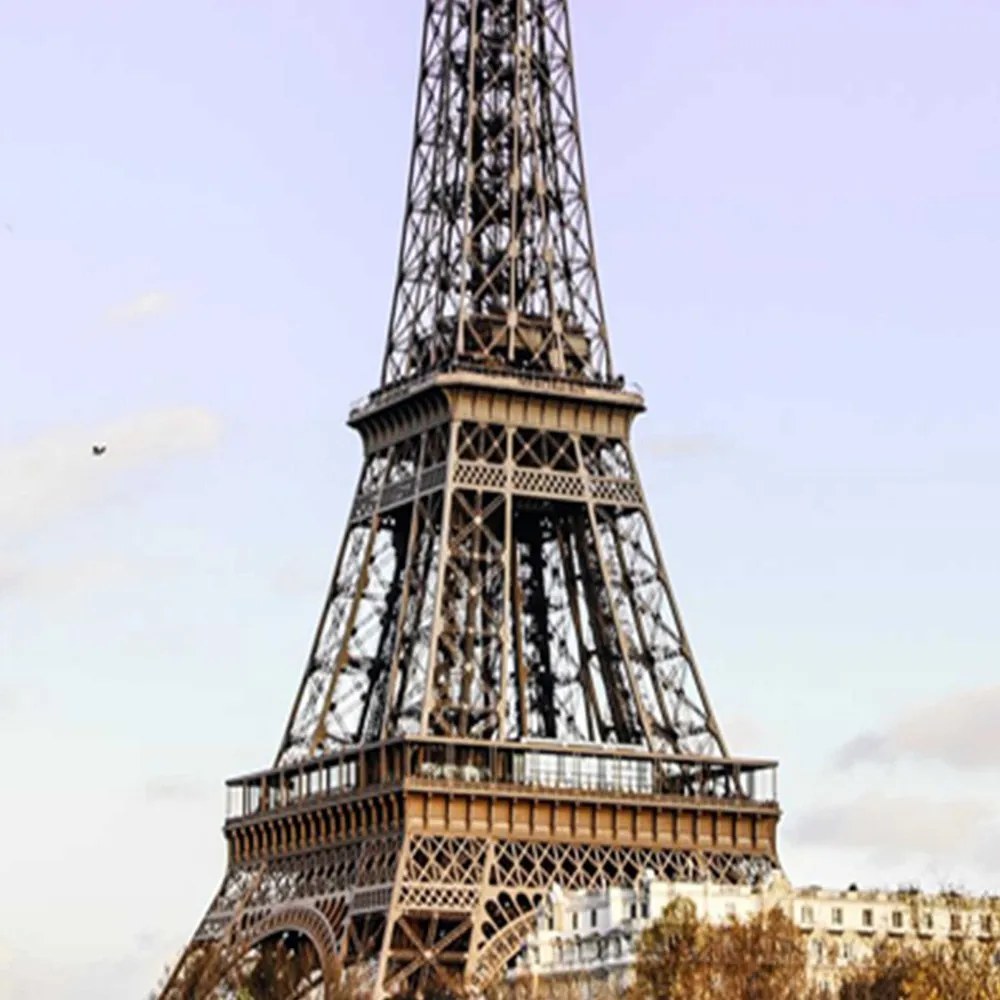 Gario Paraván Eiffel-torony az égbolton háttérben Méret: 180 x 170 cm, Kivitelezés: Klasszikus paraván