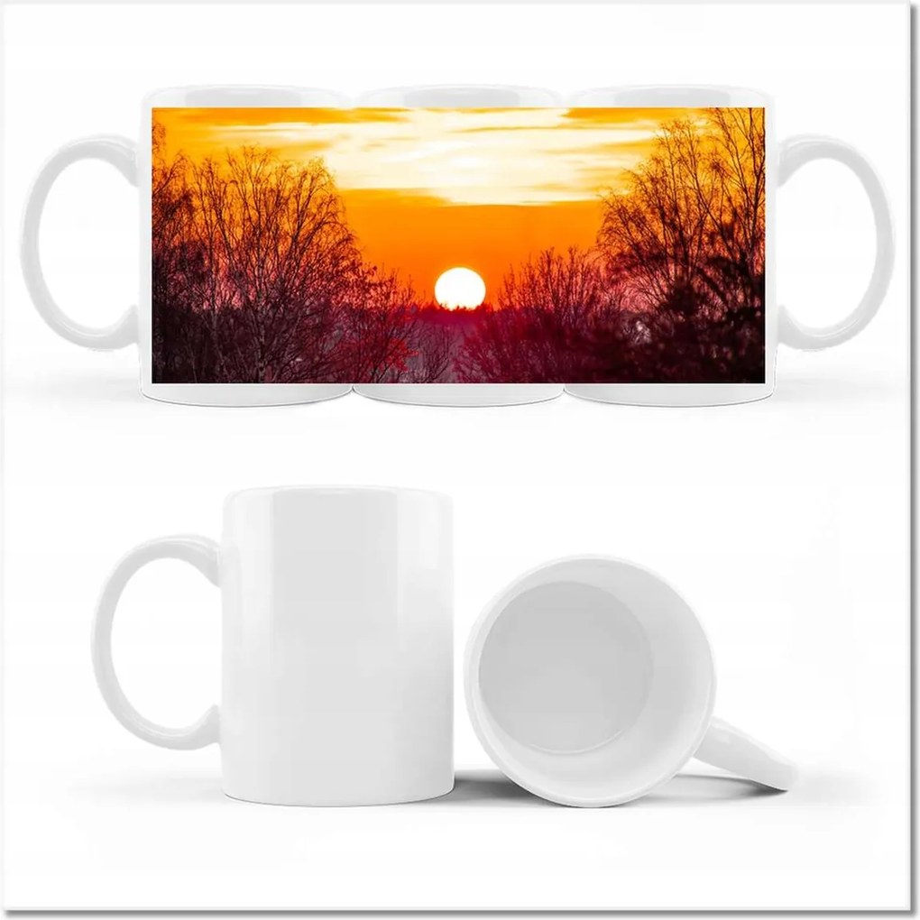 Nyomtatott bögre Kilátás Tájkép