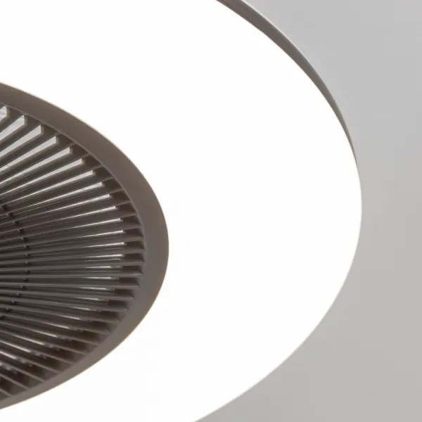Brilagi - LED Dimmelhető lámpa ventilátorral AURA LED/38W/230V fekete + távirányító