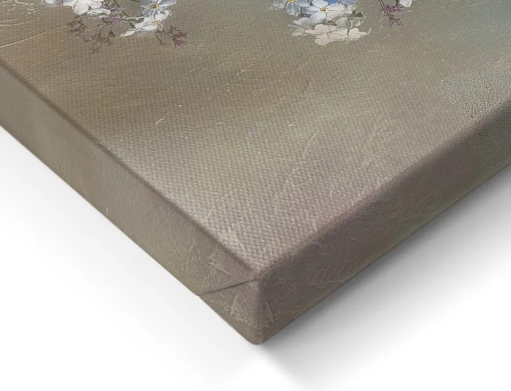 Nyomtatott vászon kép 32x32 cm Forget-me-not – Styler