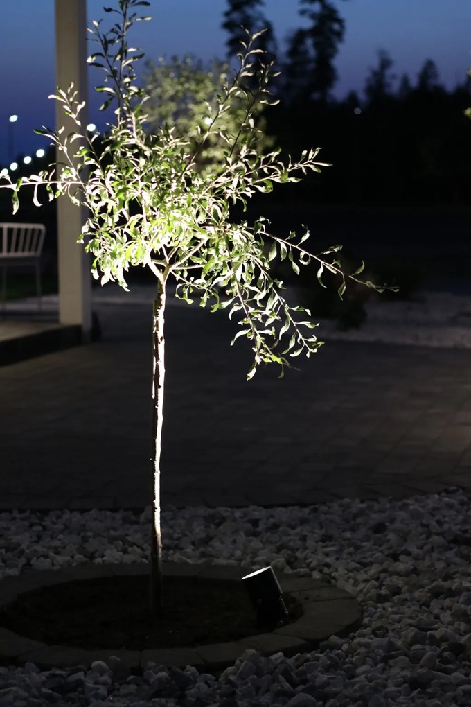 MARKSLÖJD 106932 GARDEN24 Modern Kültéri Állólámpa Fekete LED IP44