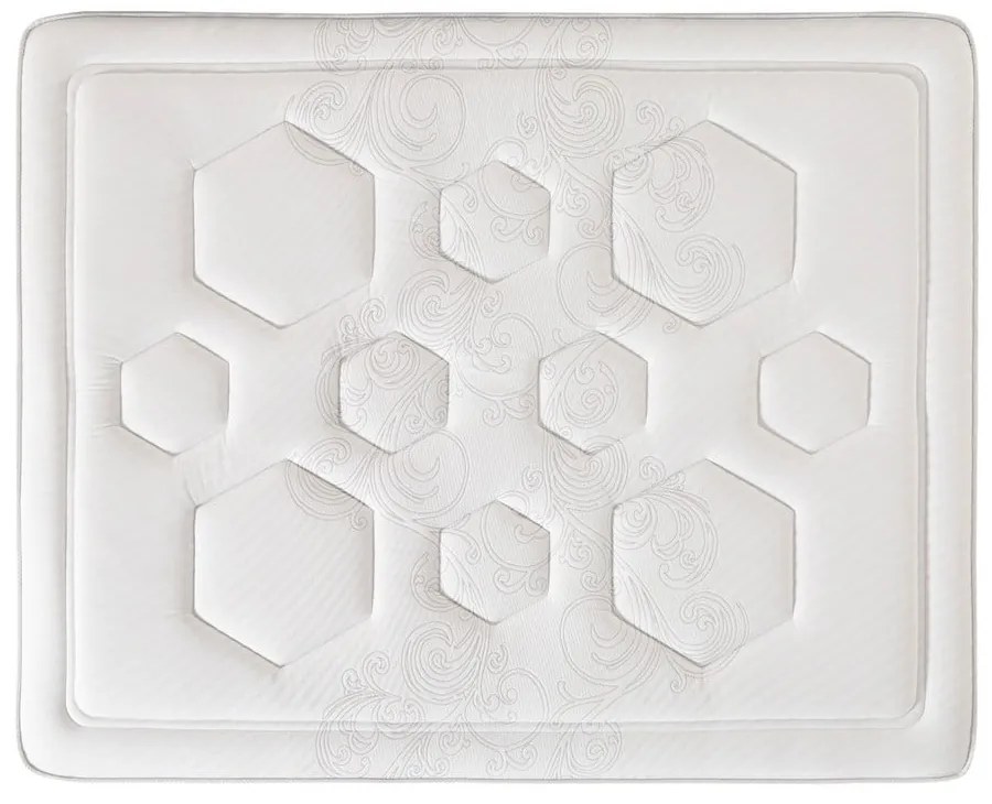 Kemény-közepes keménységű kétoldalas hőszabályozó rugós matrac 180x200 cm Hexaflex Bagged Springs Gel – Moonia