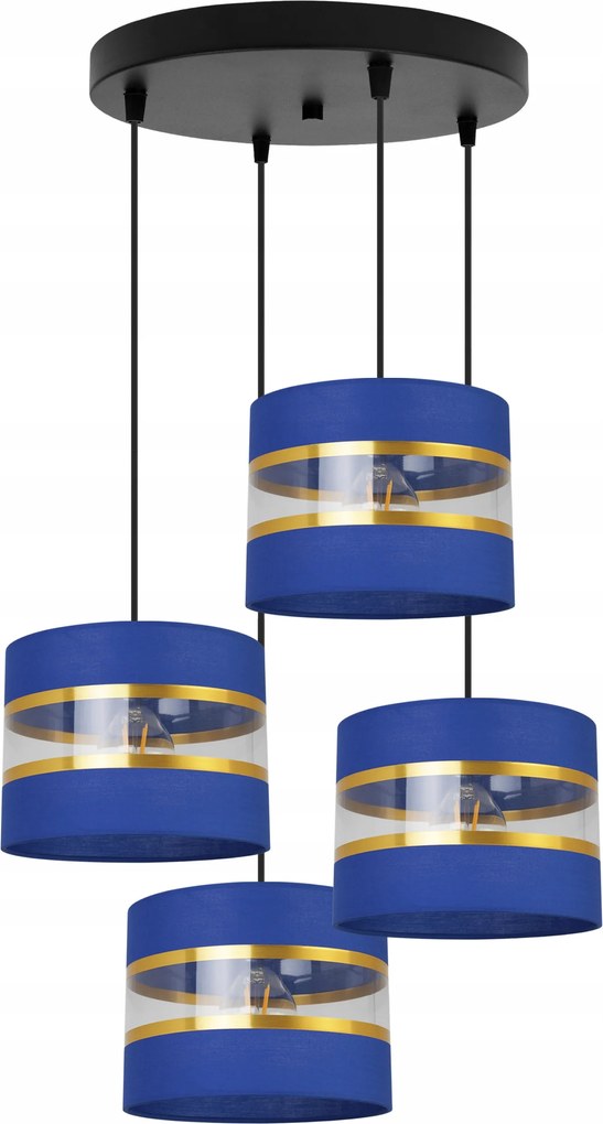 Mennyezeti Függőlámpa Csillár Glamour Lámpabúra Arany A Nappali Asztal Felett