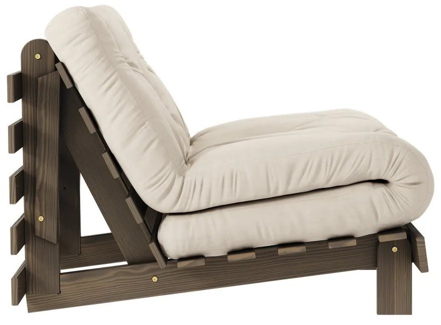 Bézses krémszínű fotel Roots – Karup Design